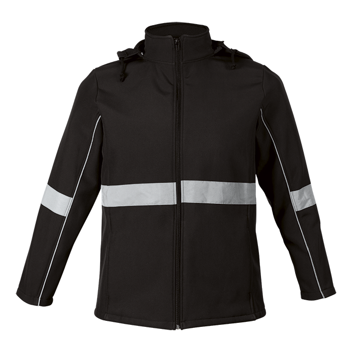 Axis softshell reflective jacket