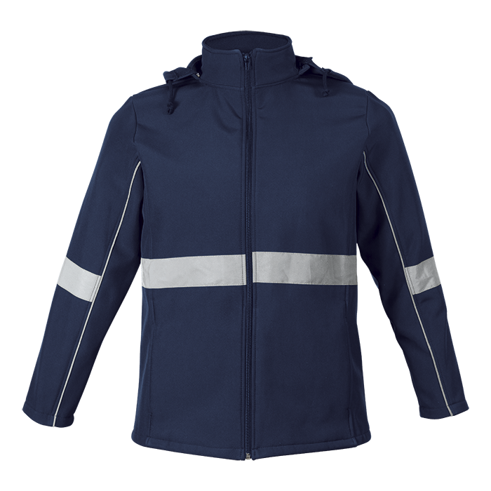 Axis softshell reflective jacket