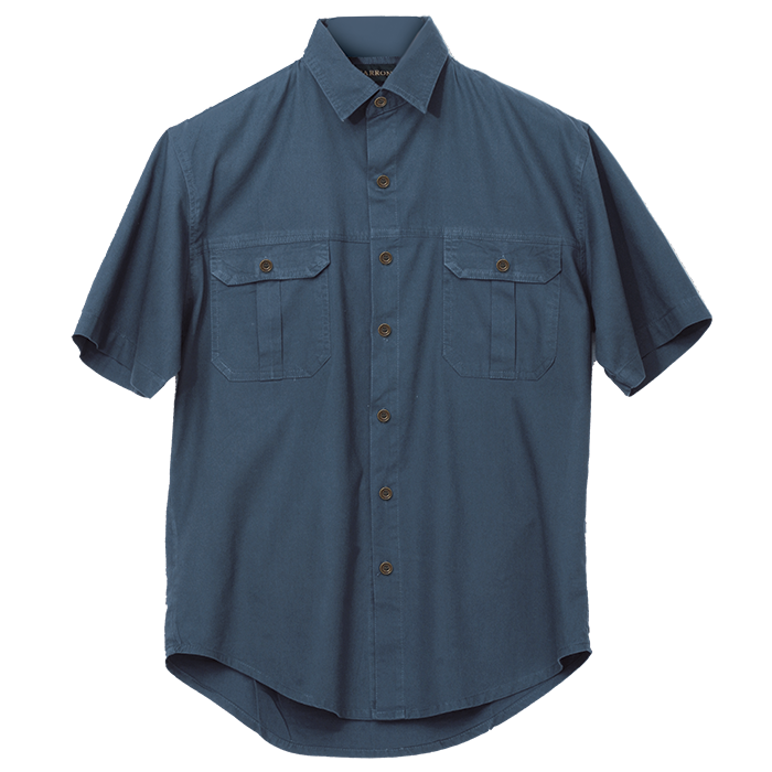 Bush shirt short sleeve - men