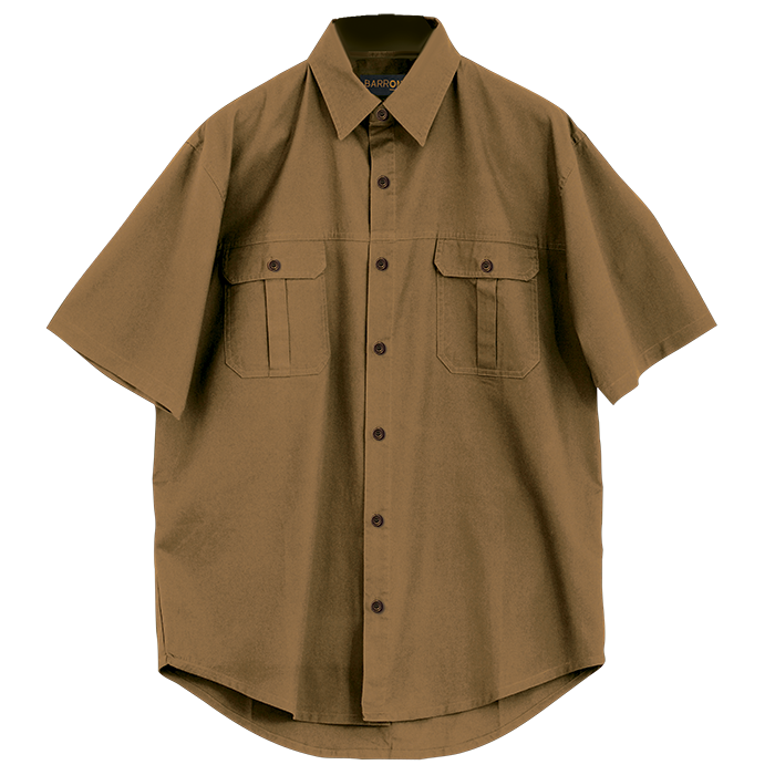 Bush shirt short sleeve - men