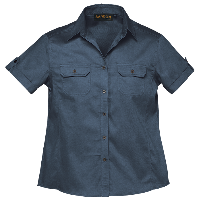 Bush shirt short sleeve - ladies