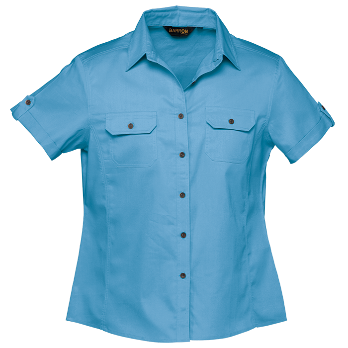Bush shirt short sleeve - ladies