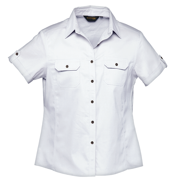Bush shirt short sleeve - ladies