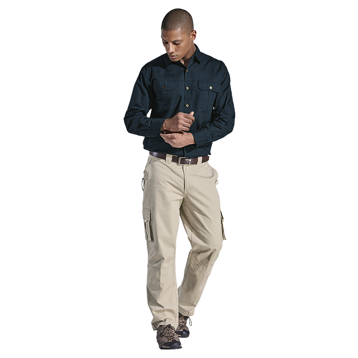 Bush shirt long sleeve - men