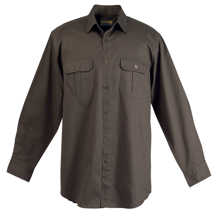 Bush shirt long sleeve - men
