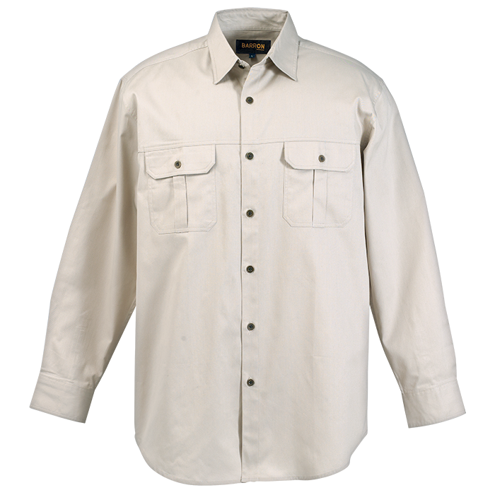 Bush shirt long sleeve - men