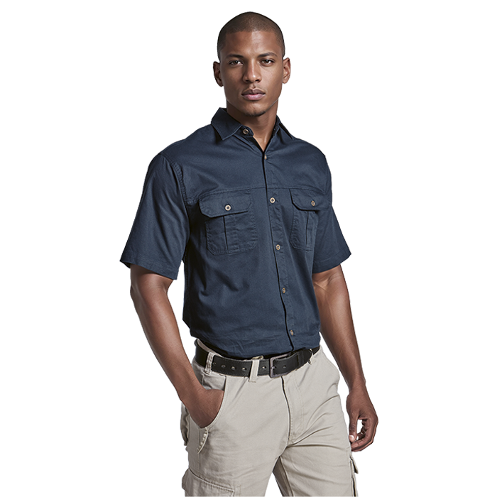Bush shirt short sleeve - men
